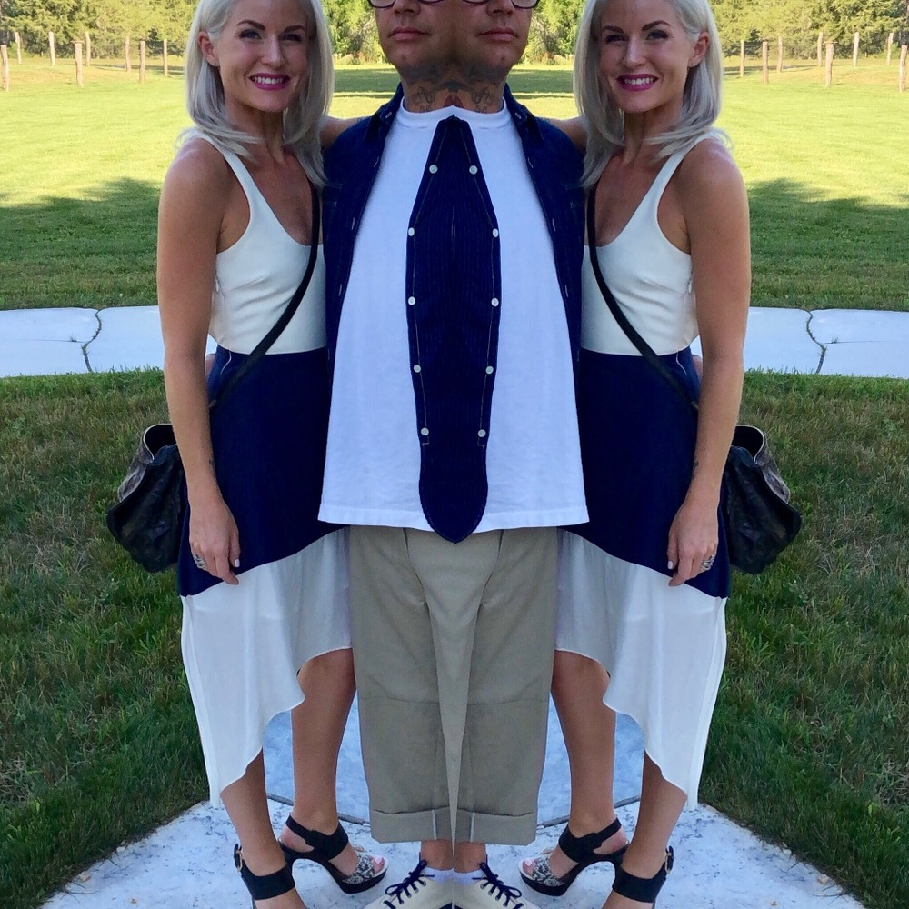 || LIKELY || NORDSTROM flowy color block dress